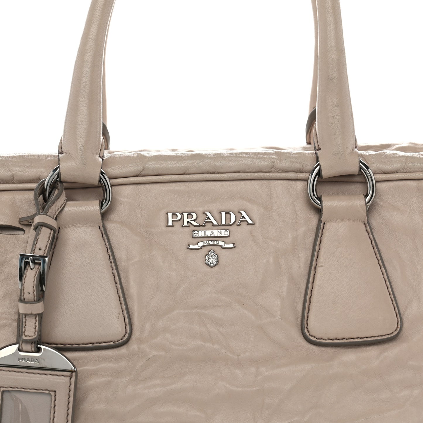 Nappa Antik Bauletto Satchel Argilla