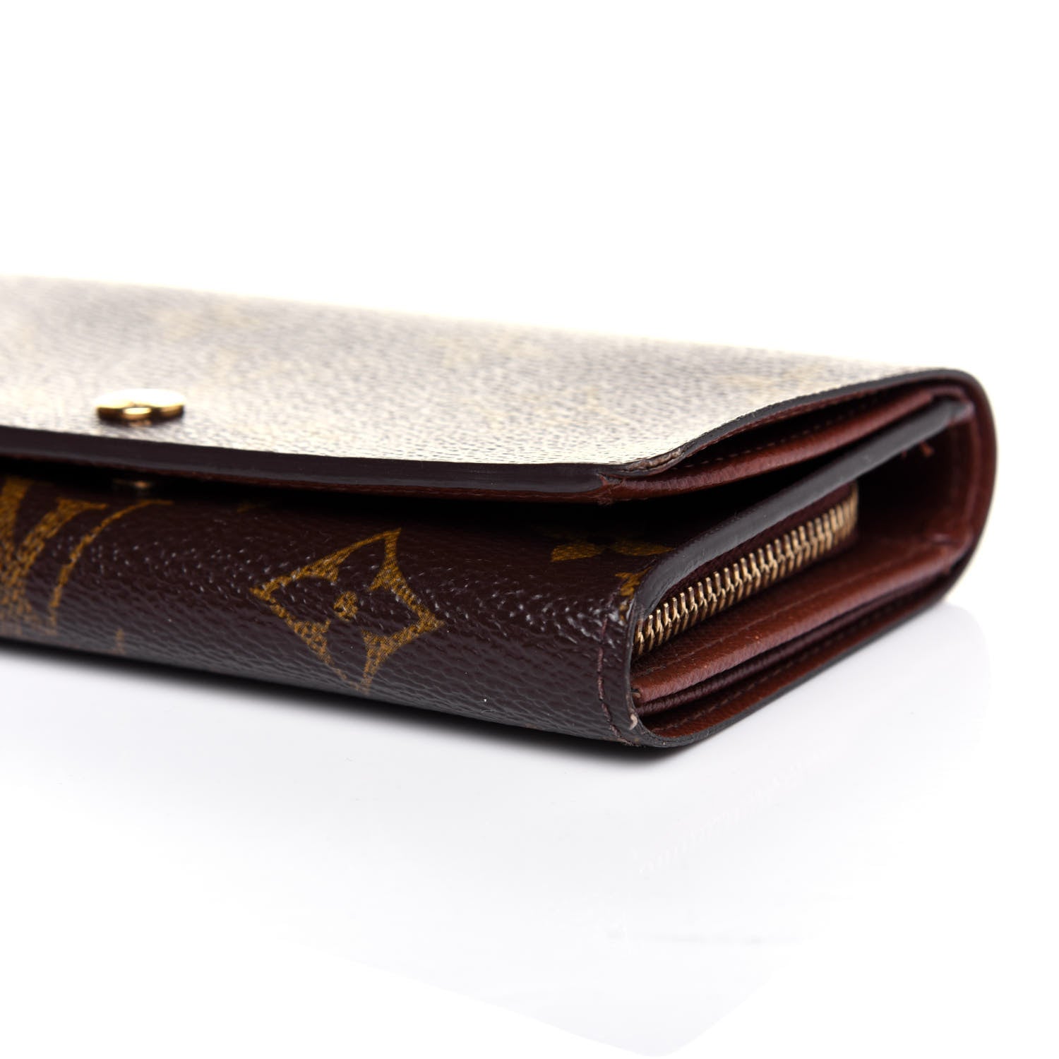 Louis Vuitton Monogram Porte-Monnaie Tresor Wallet 7 of 11