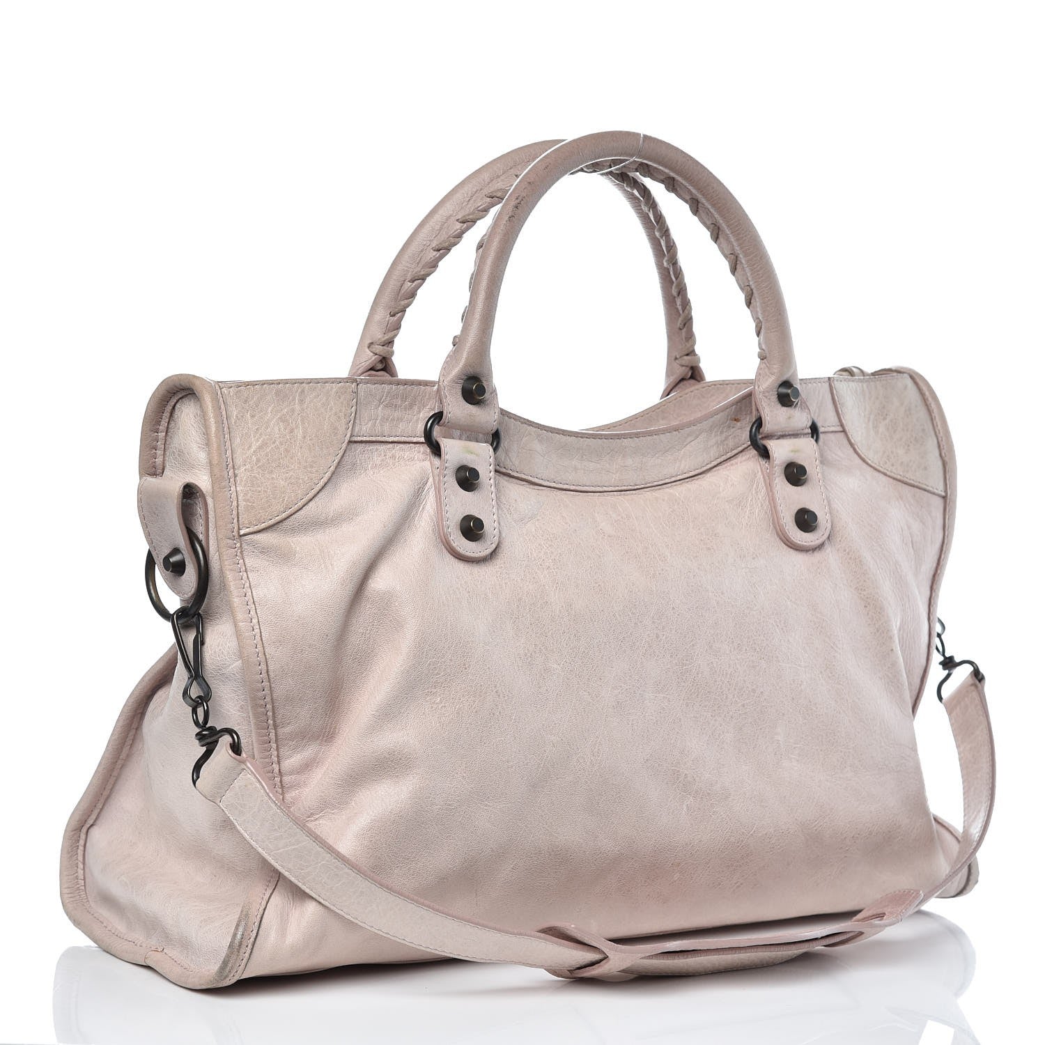 Balenciaga Agneau Classic Hardware City Bois De Rose 3 of 17