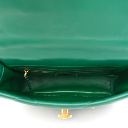 Valentino Garavani Nappa Large Roman Stud Shoulder Bag Jungle 5 of 9