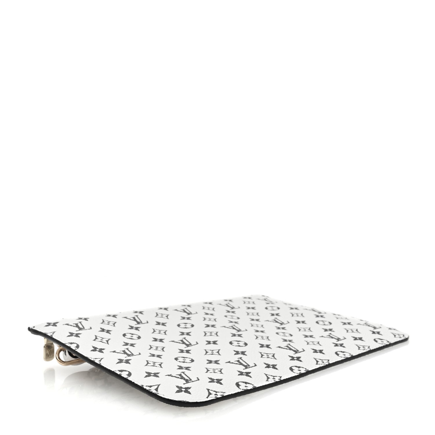 Louis Vuitton Monogram Giant Neverfull MM GM Pochette White 4 of 7