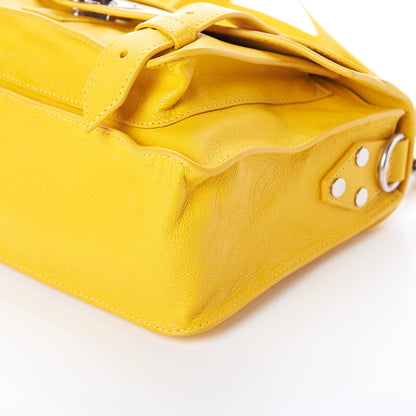 Proenza Schouler Lambskin Tiny PS1 Satchel Lemon 7 of 7