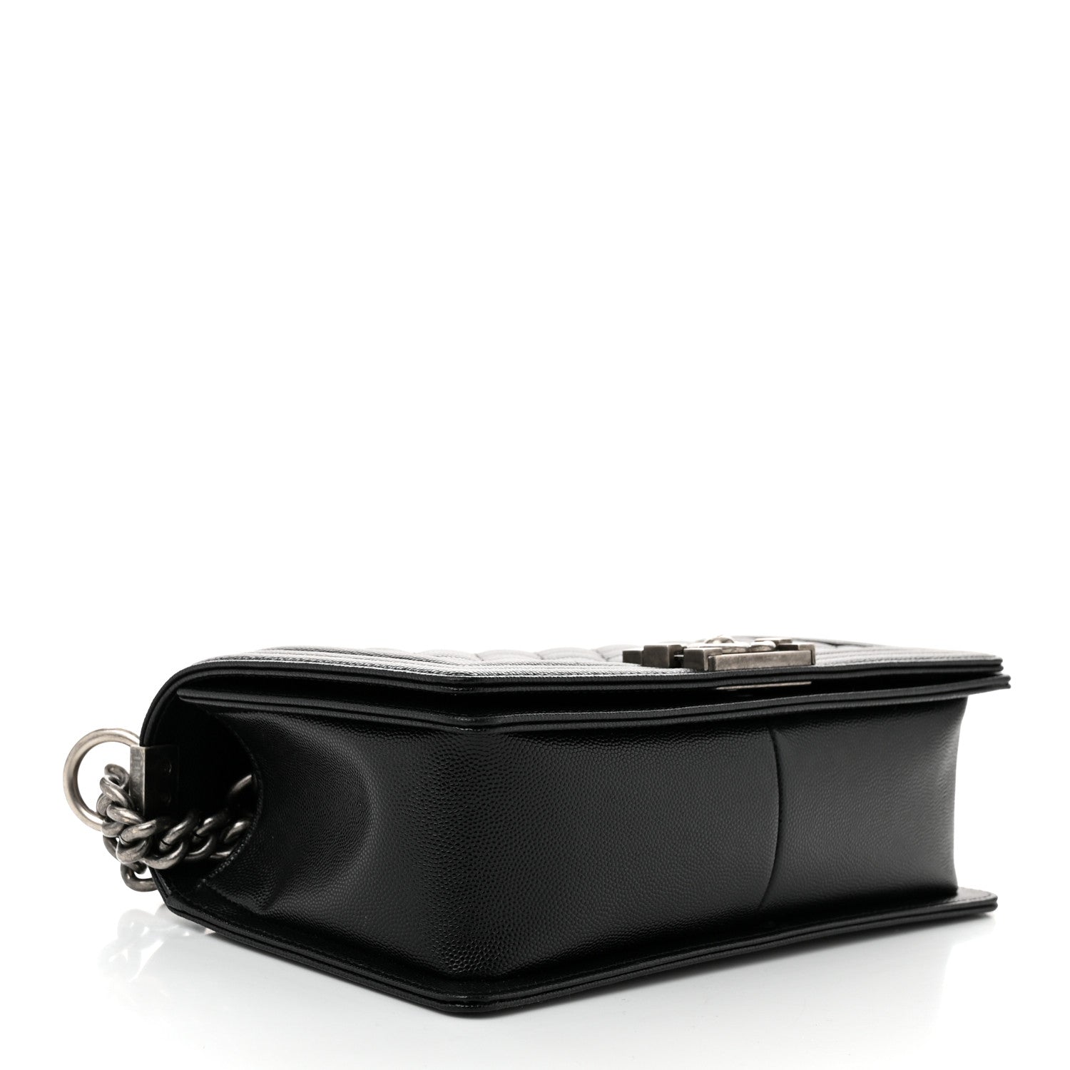 Chanel Caviar Quilted Medium Boy Flap Black 4 of 11
