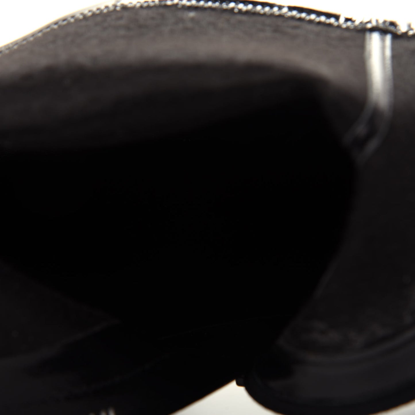 Patent Silhouette Ankle Boots 37 Black