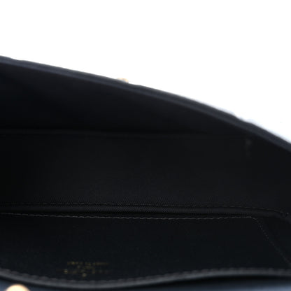 Louis Vuitton Metallic Empreinte Metis Wallet On Chain Navy Nacre 5 of 10