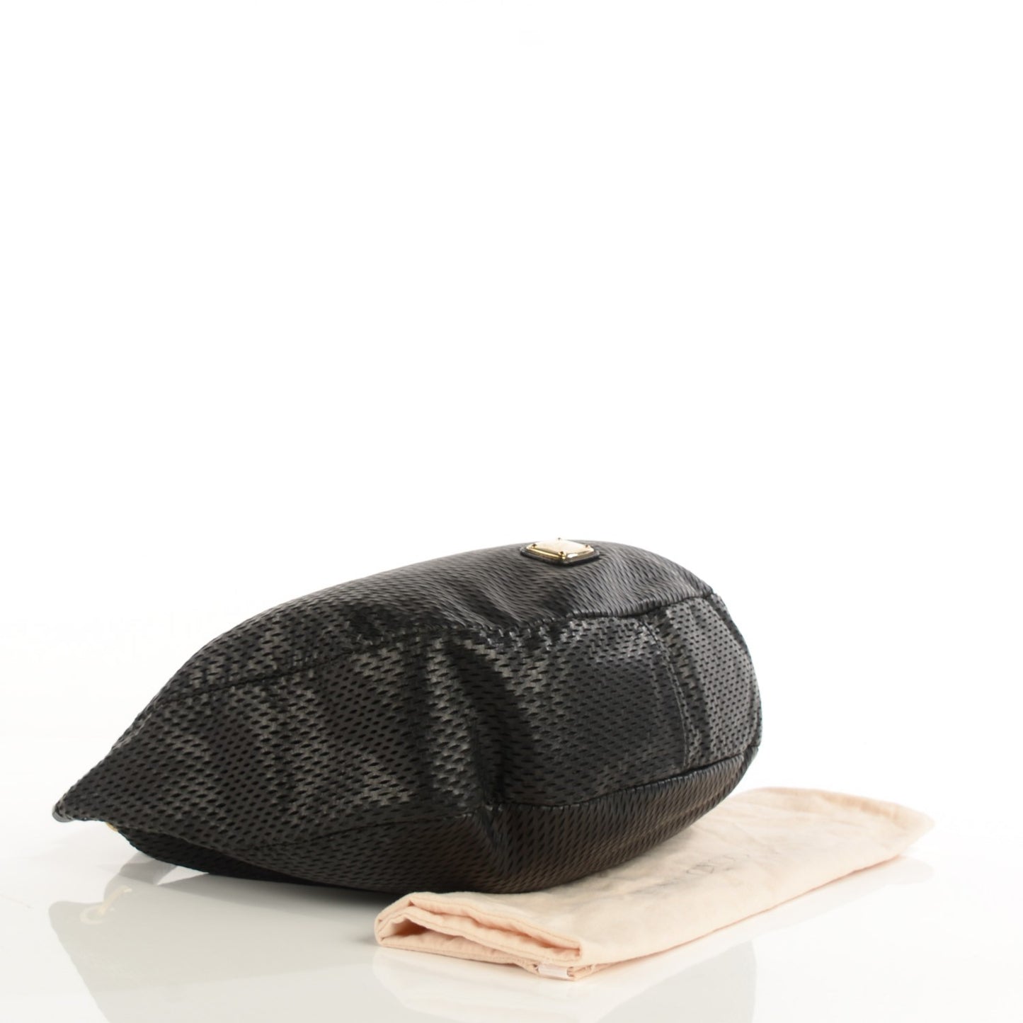 Perforated Large Sky Hobo Black