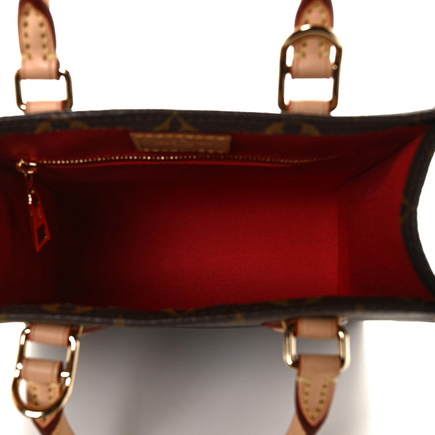 Louis Vuitton Monogram Sac Plat BB 5 of 8