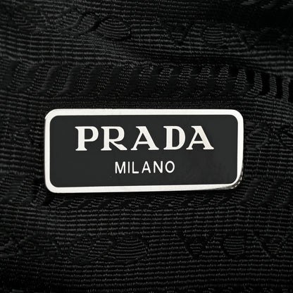 Prada Tessuto Nylon Saffiano Mini Re-Edition 2005 Bag Black 6 of 12