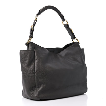 Prada Vitello Daino Hobo Argilla 3 of 15