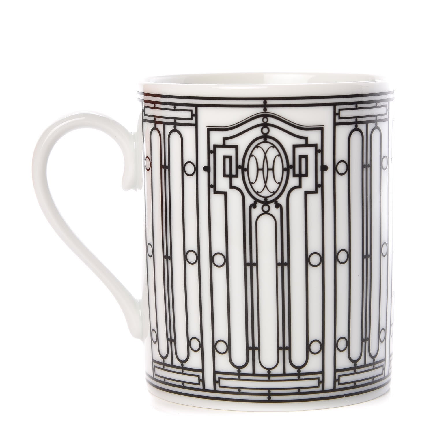 Hermes Porcelain H Deco Mug 1 of 5