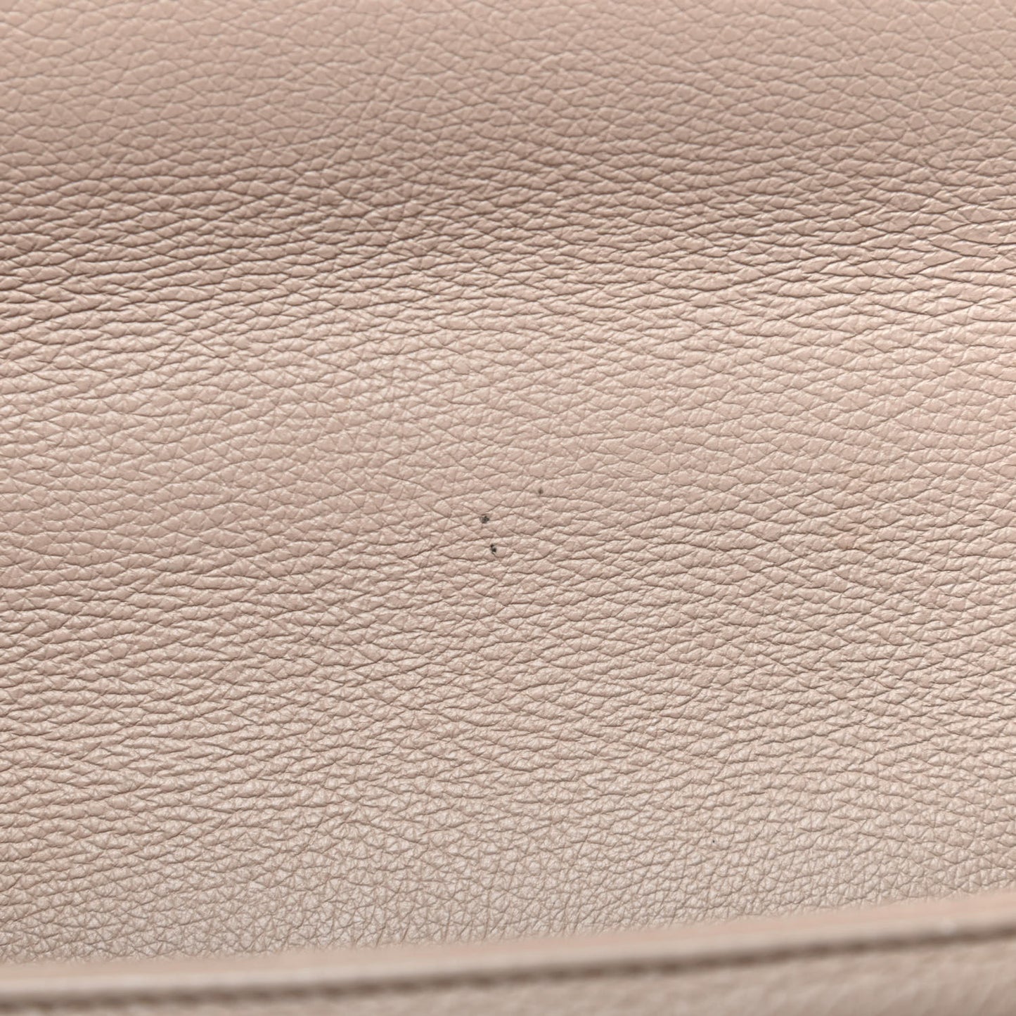 Caviar Quilted Small Studded Flap Beige