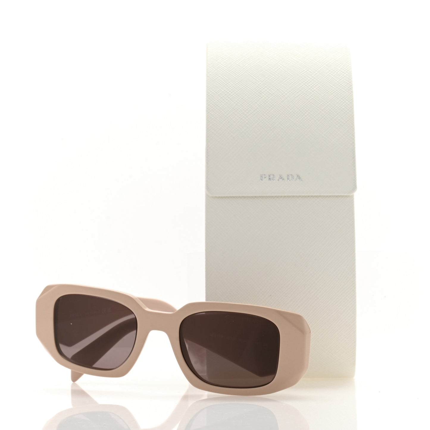 Acetate Symbole Sunglasses SPR 17W Plum Beige