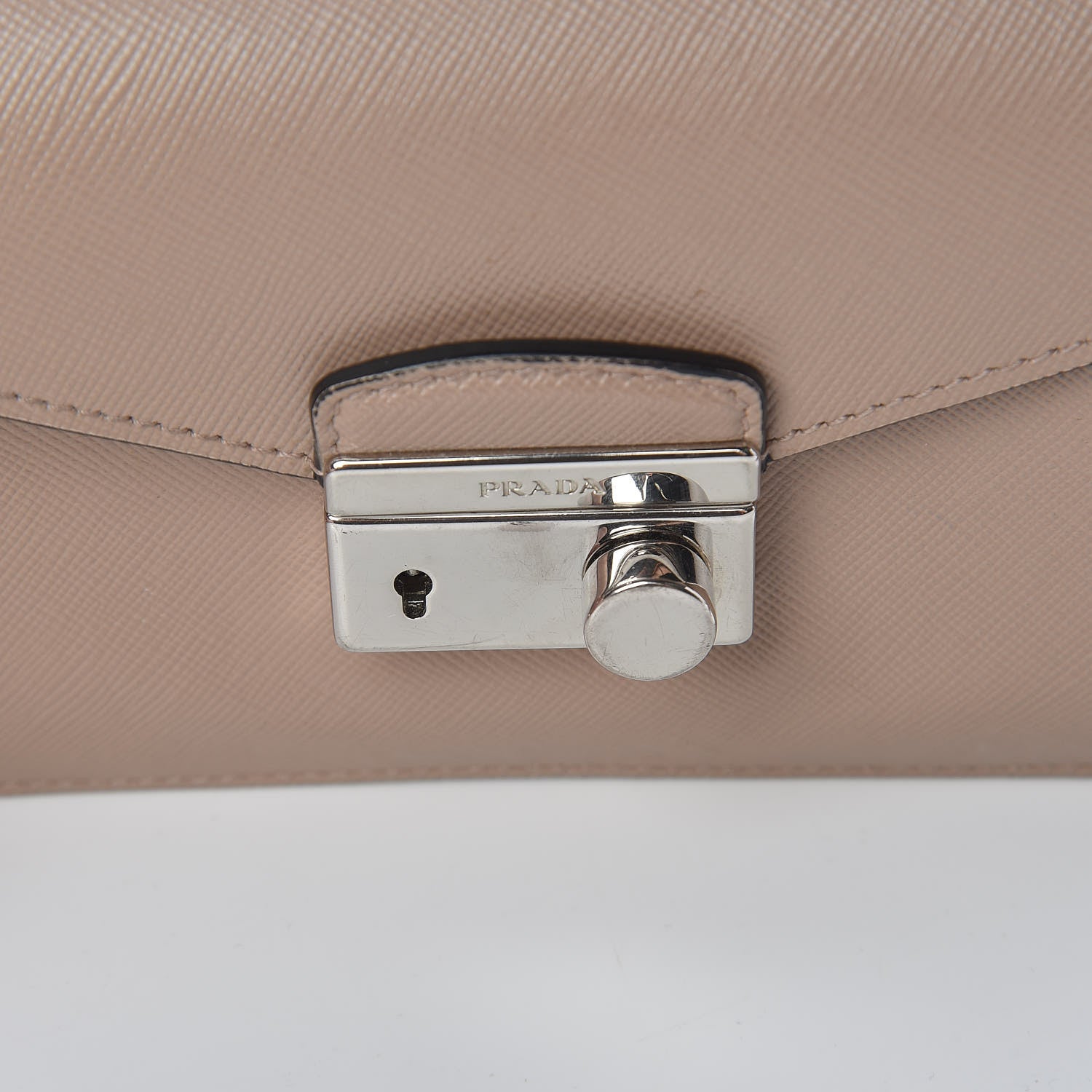 Prada Saffiano Lux Sound Shoulder Bag Cipria 15 of 15