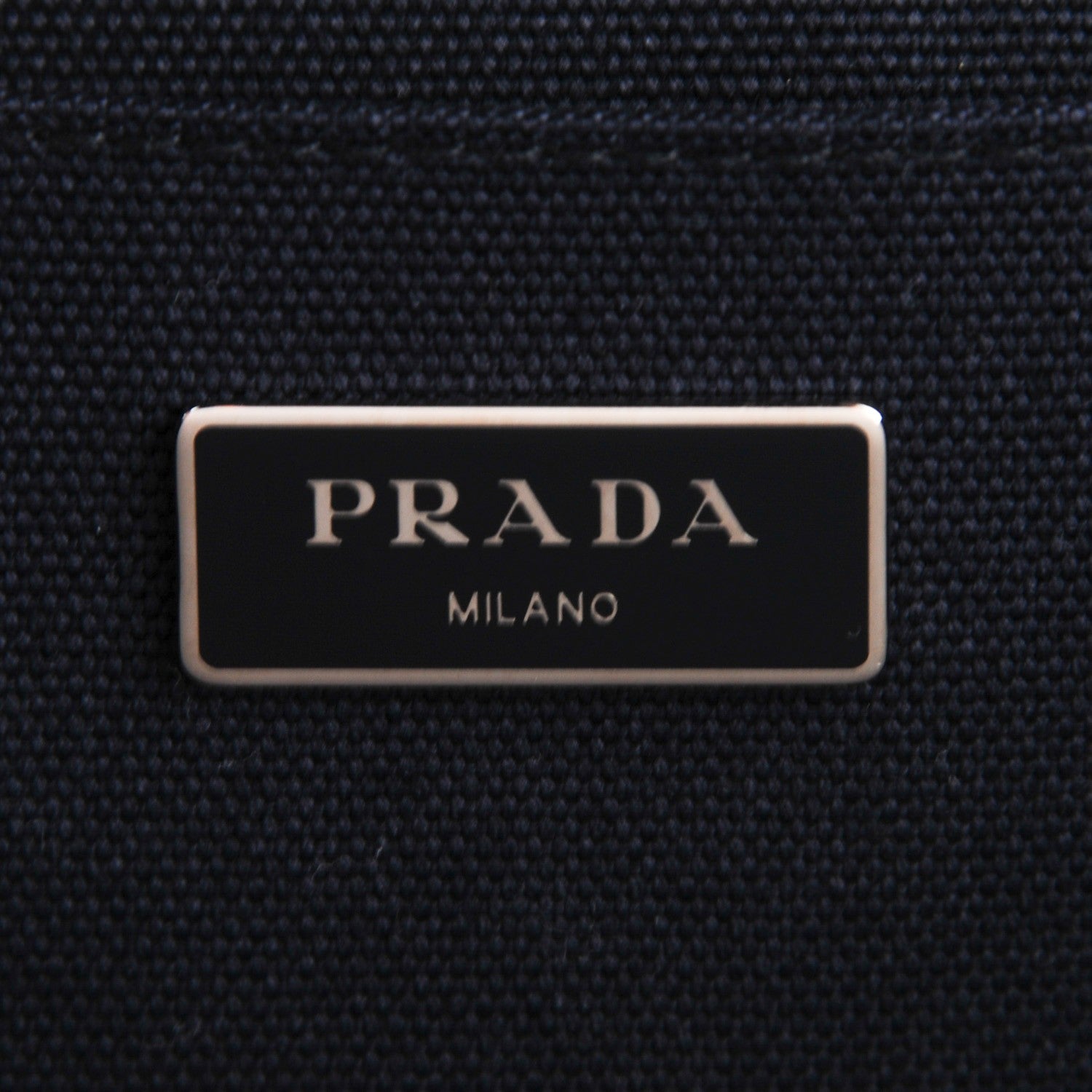Prada Canvas Canapa Flower Pattern Tote Beige 7 of 10