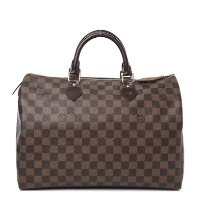 Louis Vuitton Damier Ebene Speedy 35 1 of 11
