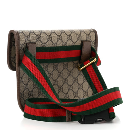 Gucci GG Supreme Monogram Neo Vintage Web Belt Bag Brown 3 of 11