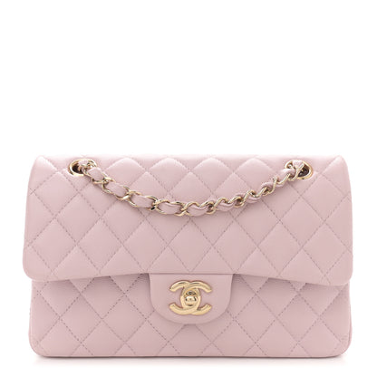 Chanel Caviar Quilted Small Double Flap Light Pink 1 of 11
