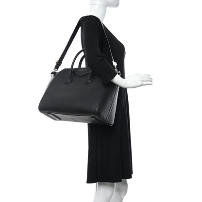 Givenchy Sugar Goatskin Medium Antigona Black 3 of 11