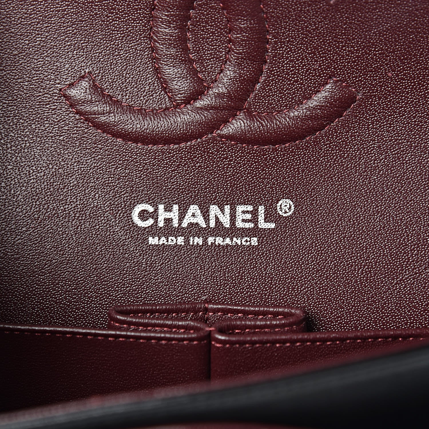 Chanel Lambskin Quilted Medium Double Flap Black 6 of 11