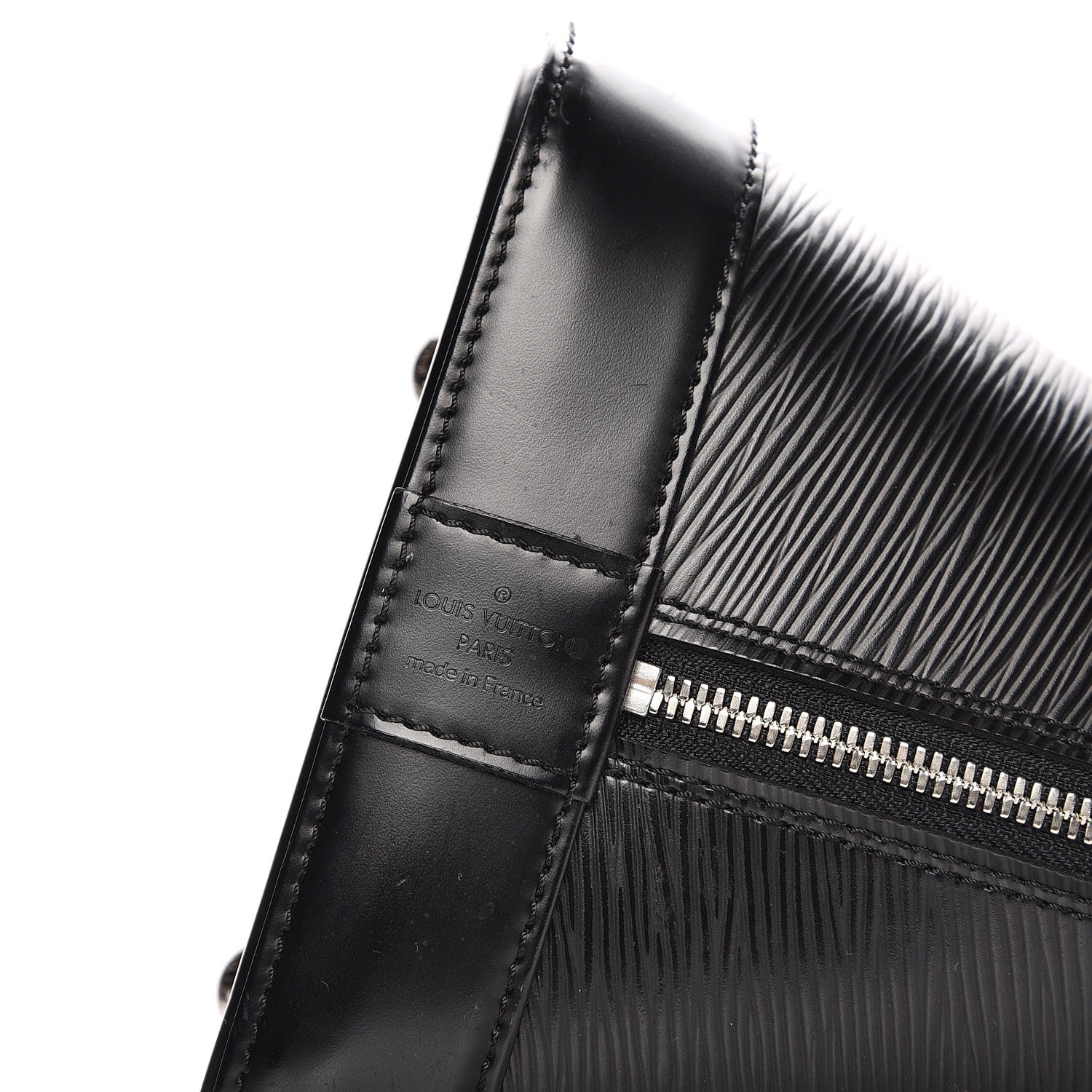 Louis Vuitton Epi Alma PM Black 11 of 13