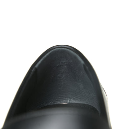 Hermes Calfskin Womens Destin Loafers 37 Black 12 of 16