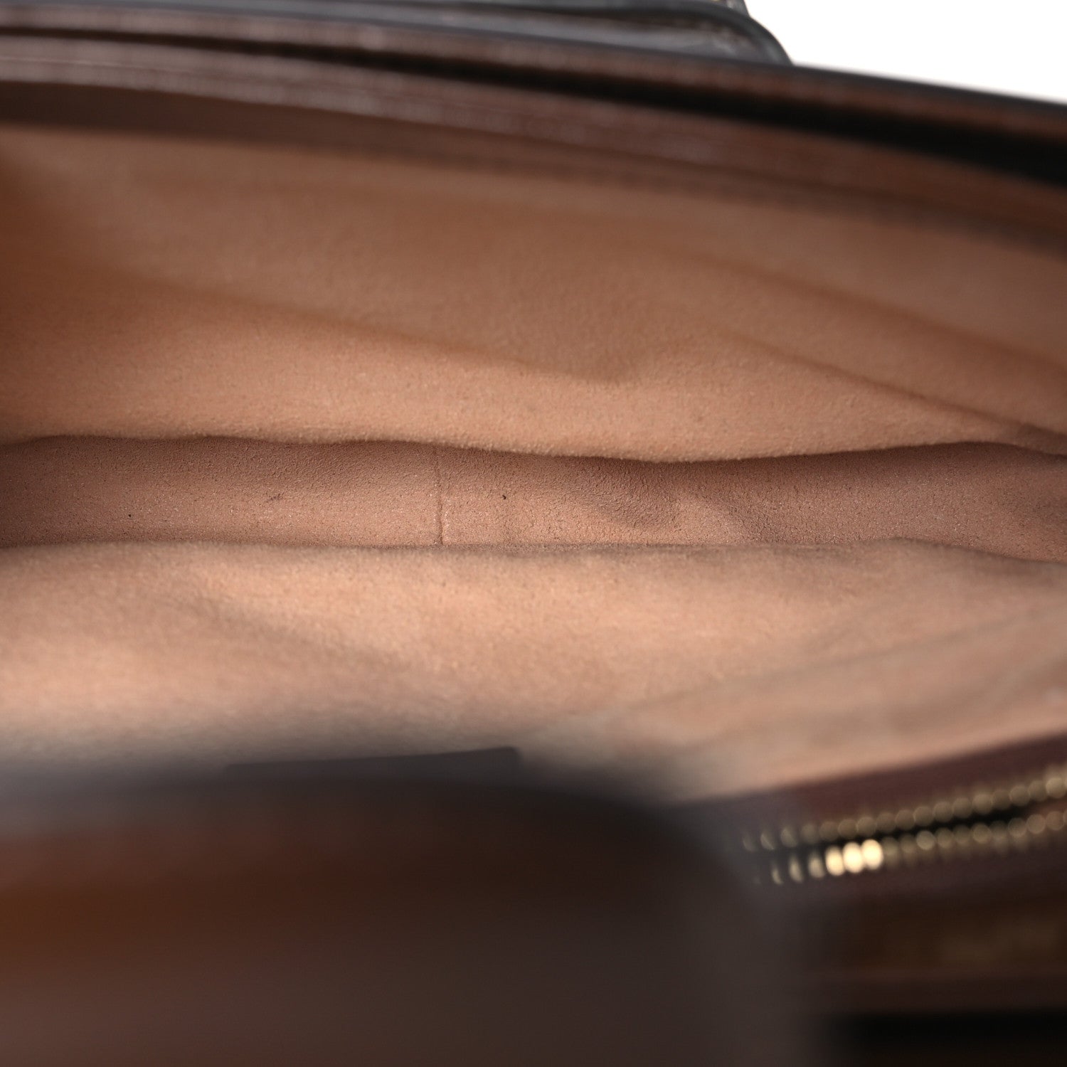 Gucci GG Supreme Monogram Horsebit 1955 Shoulder Bag Beige Brown Sugar 5 of 17