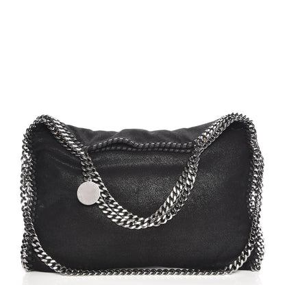 Stella McCartney Shaggy Deer Falabella Fold Over Tote Black 1 of 10