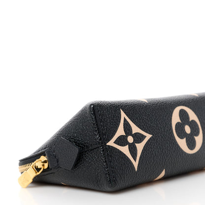 Louis Vuitton Empreinte Monogram Giant Cosmetic Pouch Black Beige 8 of 9