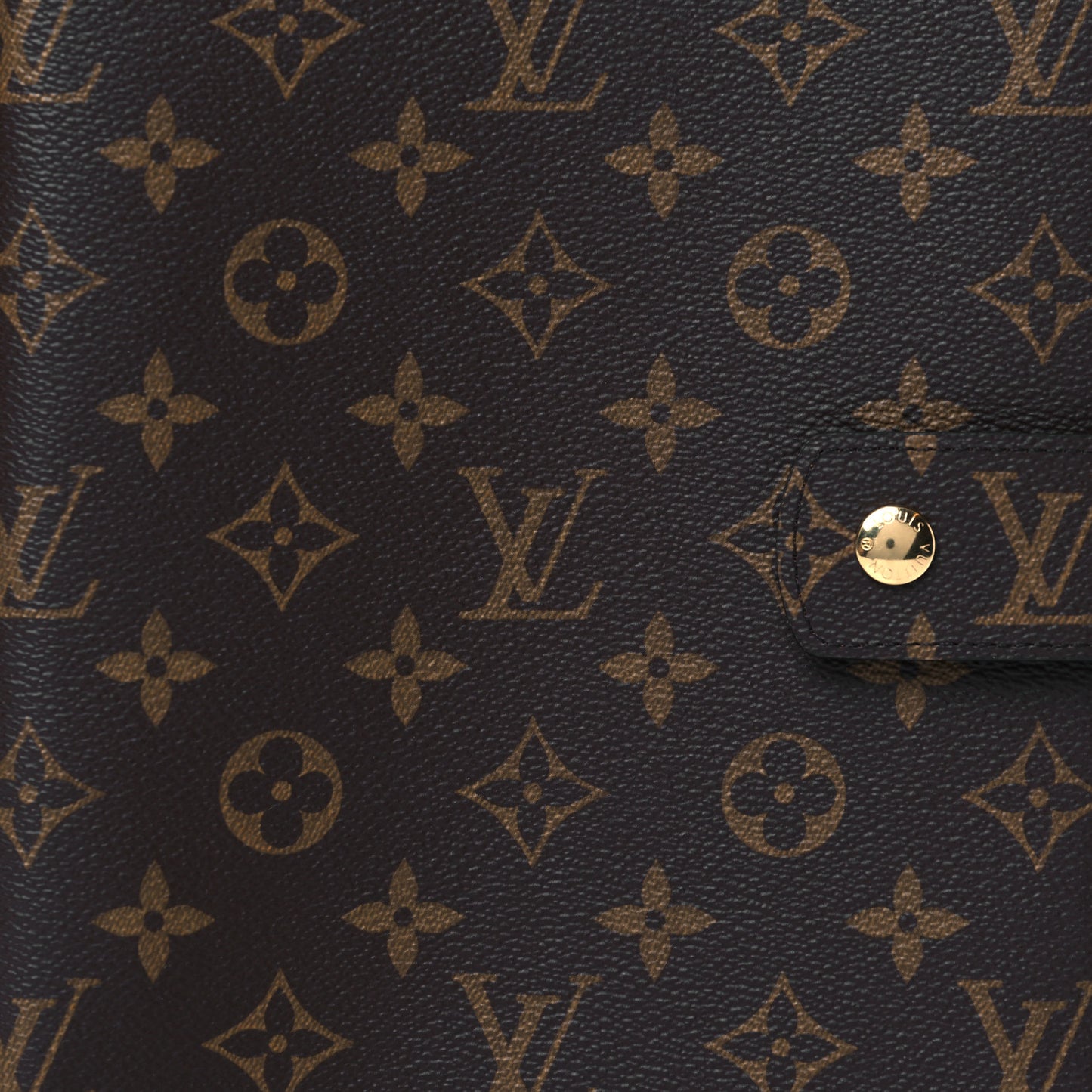 Monogram Large Ring Agenda Cover
