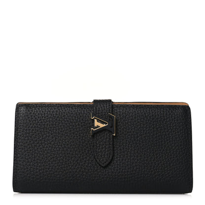 Louis Vuitton Taurillon LV Vertical Capucines Wallet Black Arizona 4 of 8