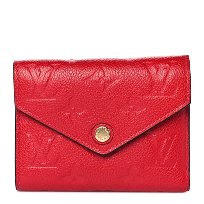 Louis Vuitton Empreinte Victorine Wallet Cherry 1 of 10