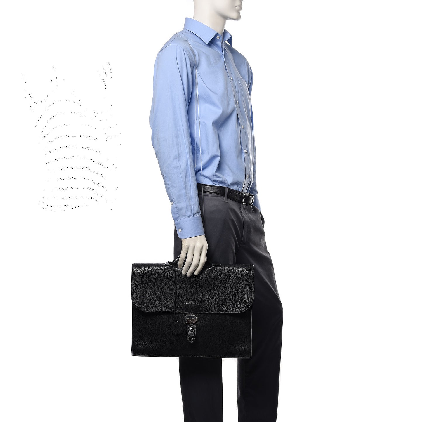 Fjord Sac a Depeche 41 Briefcase Black
