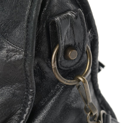 Balenciaga Agneau Classic Gold Hardware City Black 14 of 19