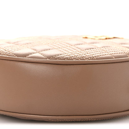 Burberry Lambskin Quilted New Louise Bag Camel 10 of 10