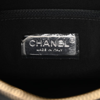 Chanel Crocodile Embossed Calfskin Medium Gabrielle Cocodile Hobo Black 6 of 10