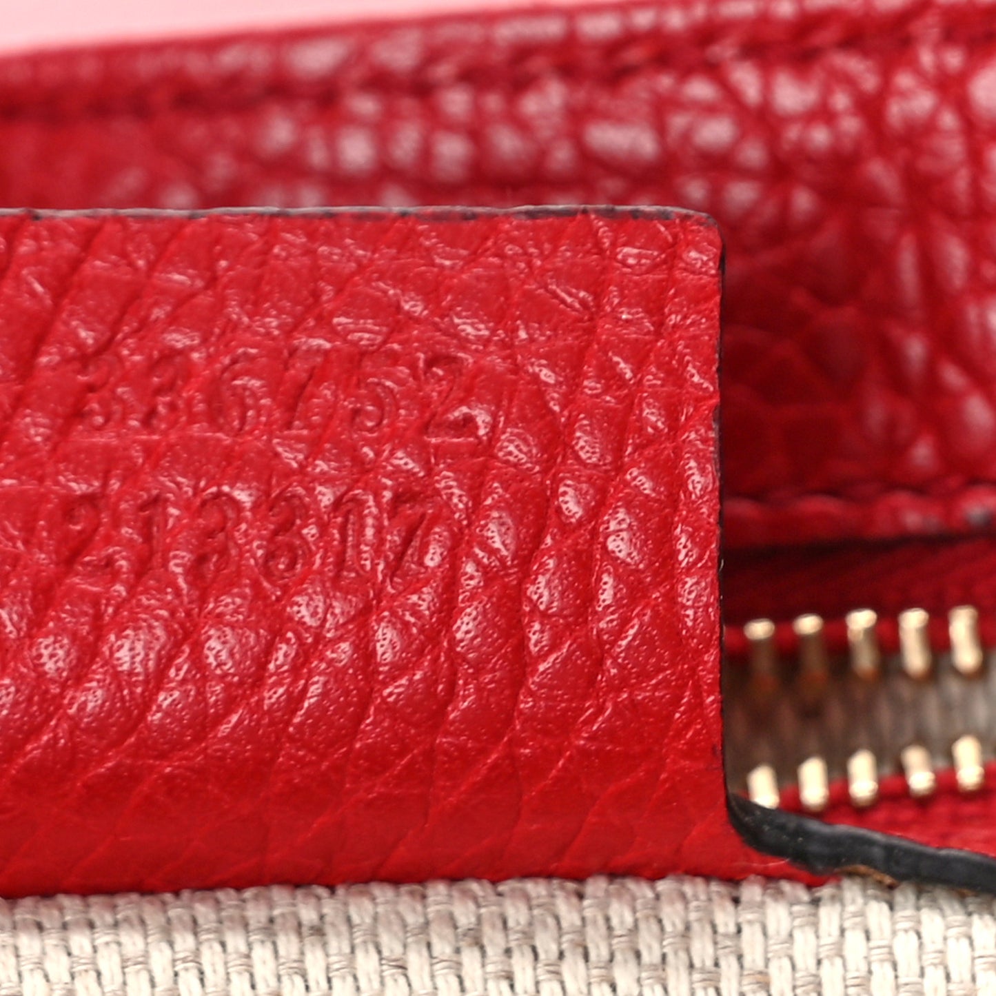 Pebbled Calfskin Medium Soho Flap Crossbody Tabasco Red