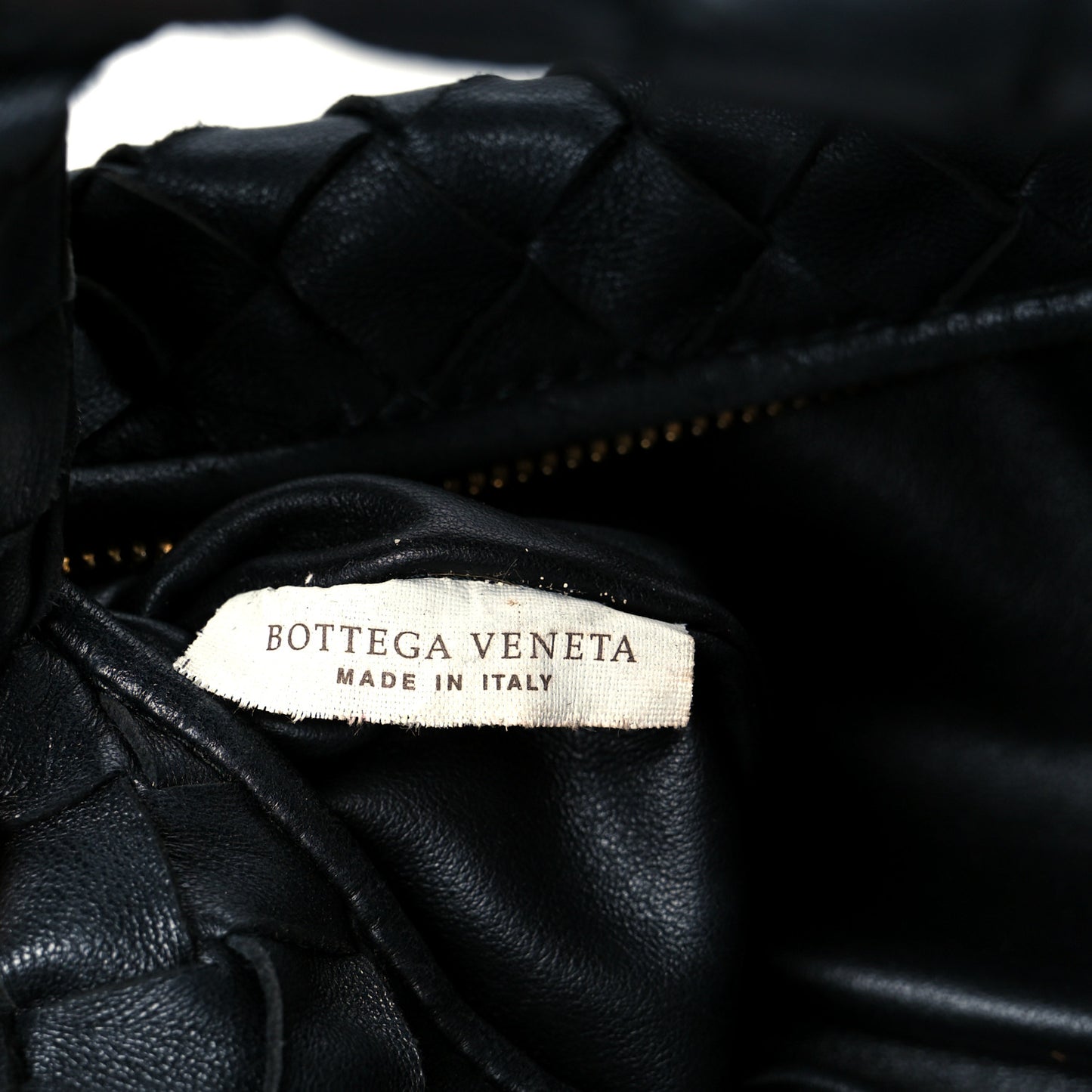 Nappa Intrecciato Mini Jodie Black
