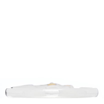 Hermes Palladium Plated Cheval Bracelet Silver 2 of 4
