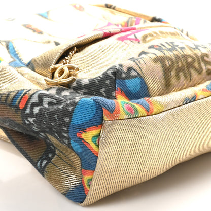 Chanel Graffiti Printed Canvas Street Spirit Backpack Multicolor 9 of 10