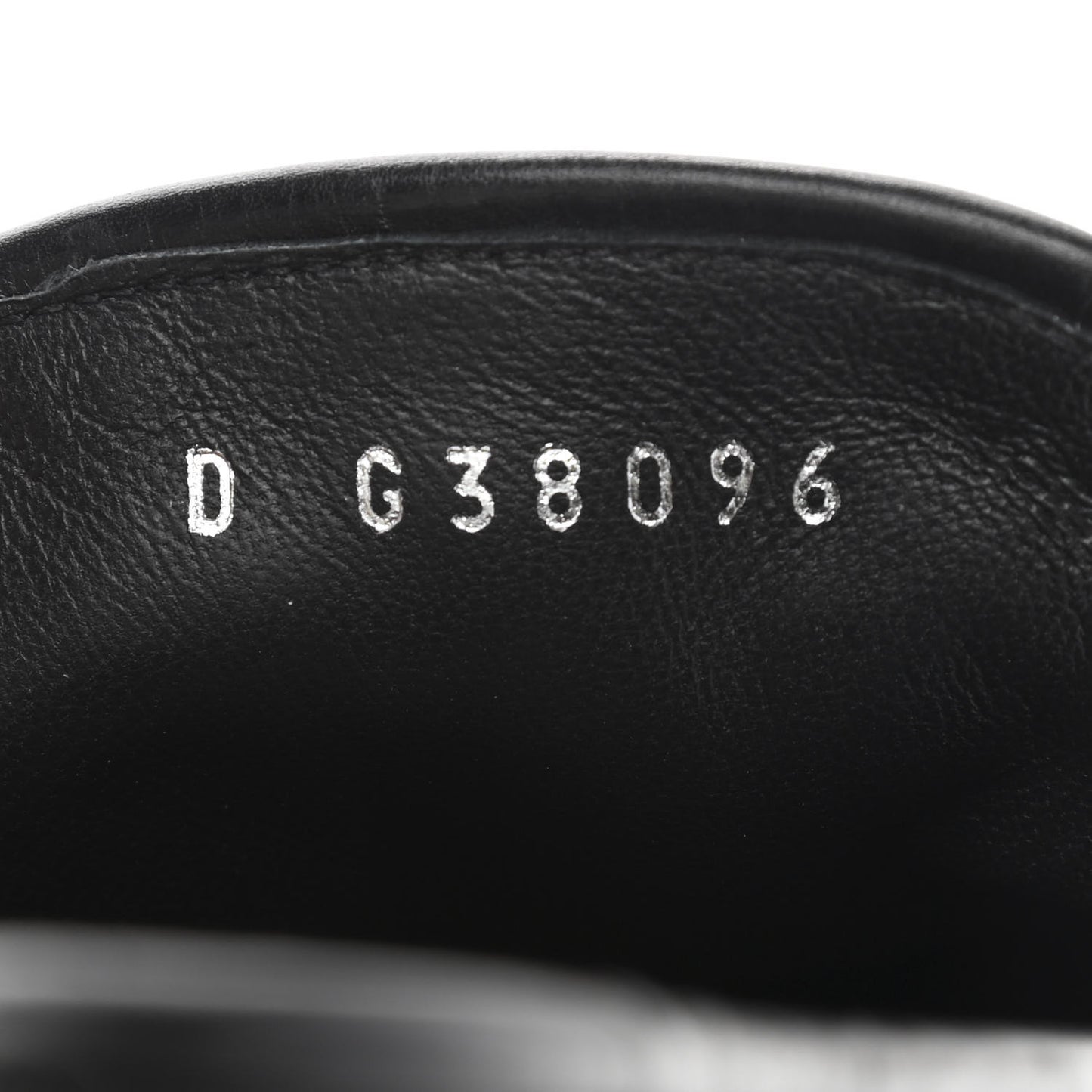 Calfskin Stitched CC Loafers 38 Black