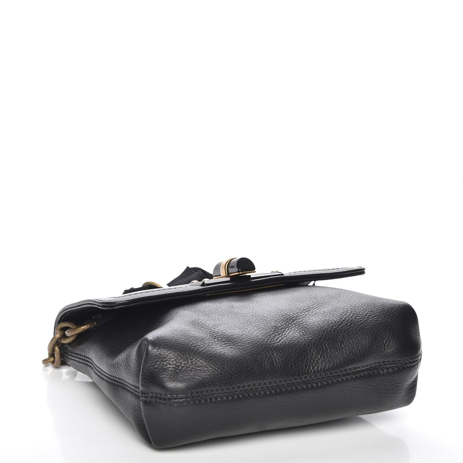 Lanvin Lambskin Happy Mini Pop Crossbody Bag Black 4 of 6