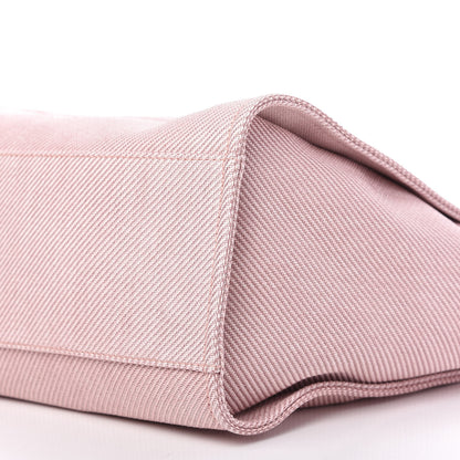 Chanel Mixed Fibers Calfskin Medium Deauville Tote Pink 7 of 10