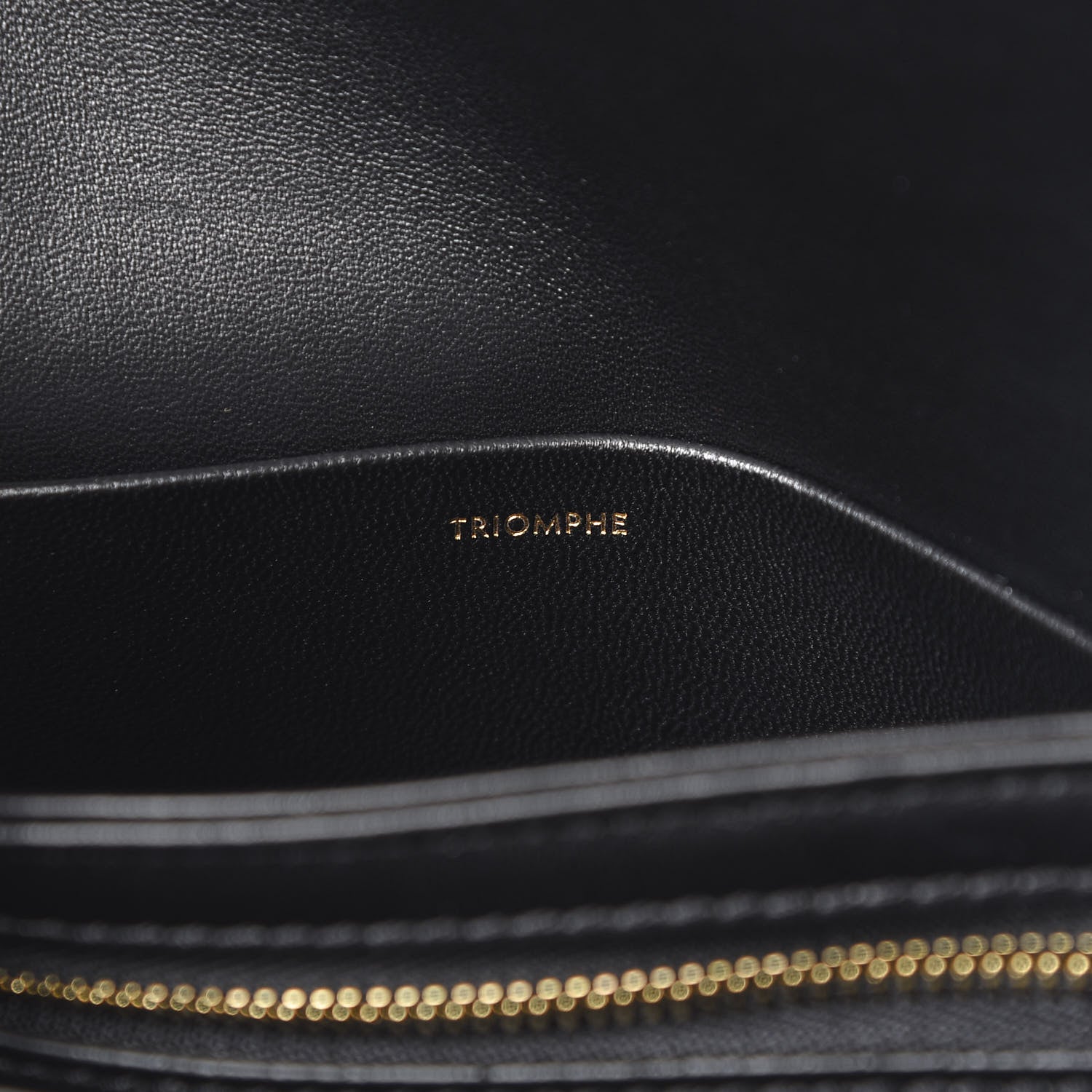 Celine Shiny Calfskin Nano Triomphe Black 7 of 13