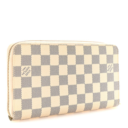 Louis Vuitton Damier Azur Zippy Organizer Wallet 3 of 7