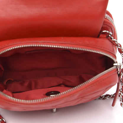 Chanel Lambskin Quilted WOC Mini Flap Red 5 of 16
