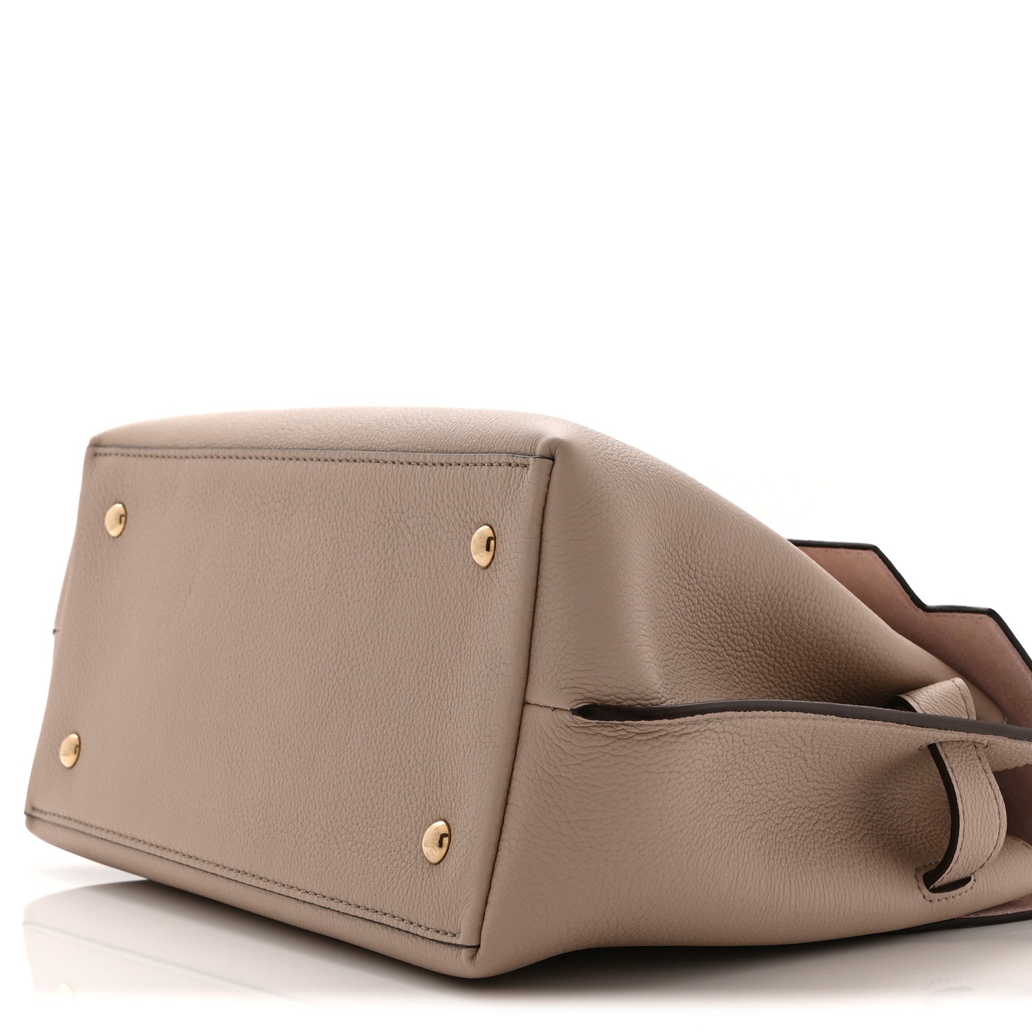 Louis Vuitton Soft Calfskin Lockme Ever MM Greige 9 of 9