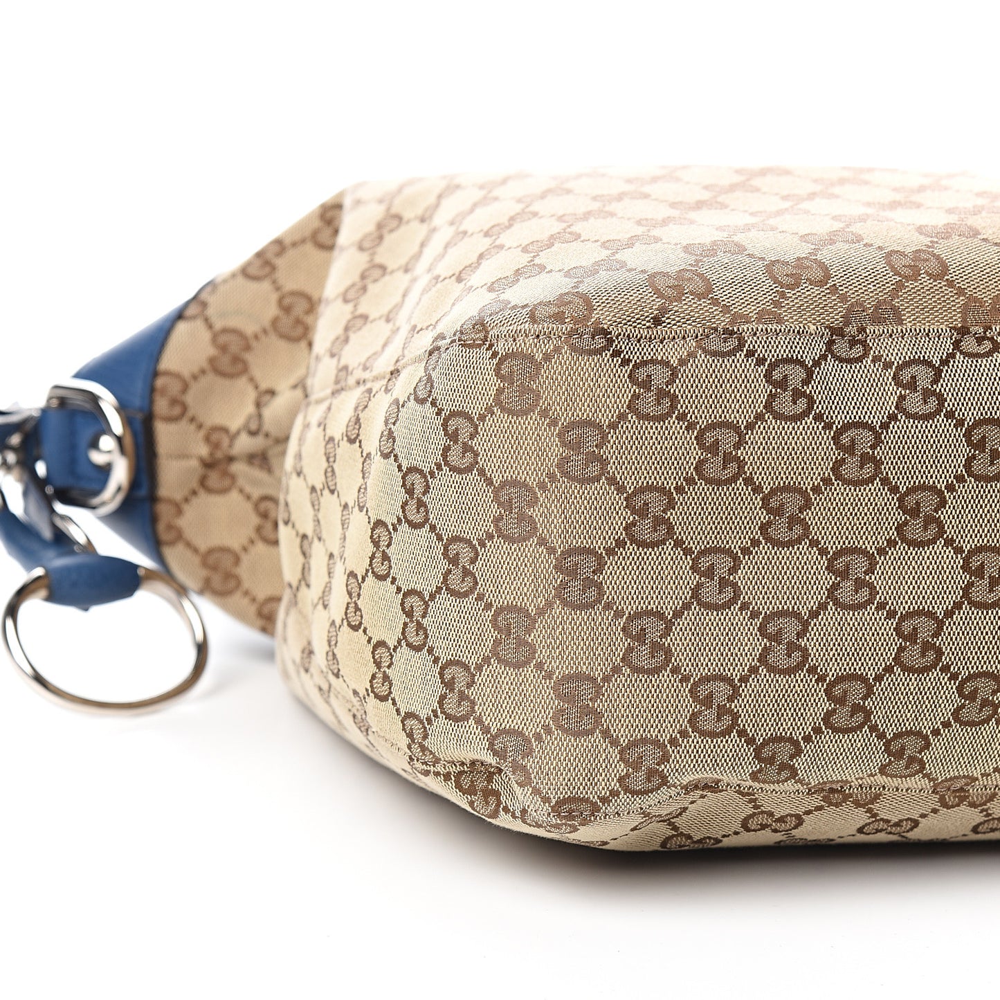 Monogram Large Icon Bit Top Handle Bag Blue