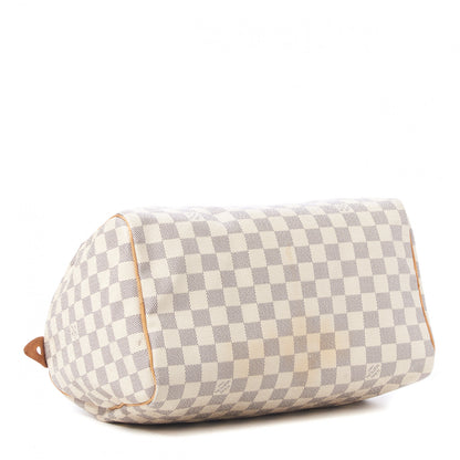 Louis Vuitton Damier Azur Speedy 30 4 of 13