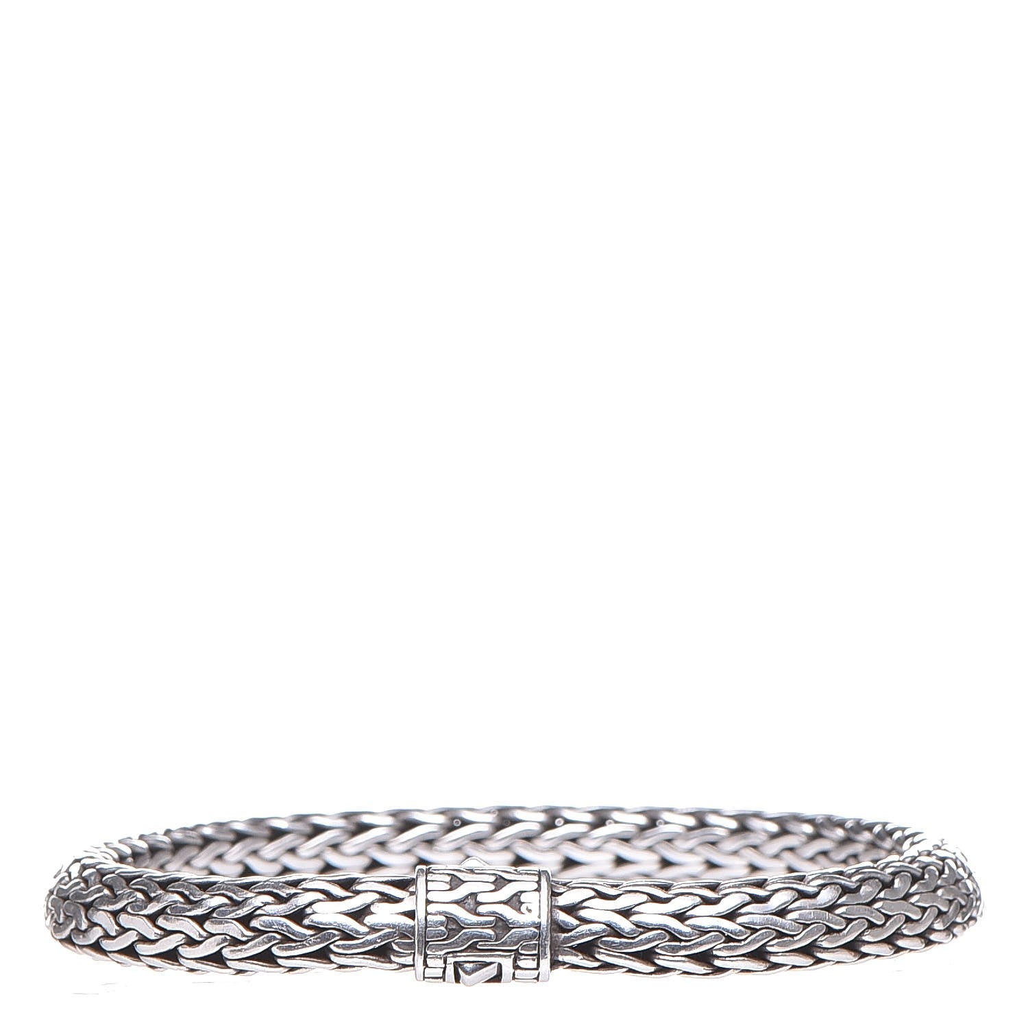 John Hardy Sterling Silver 7.5mm Classic Chain Bracelet XL 1 of 5