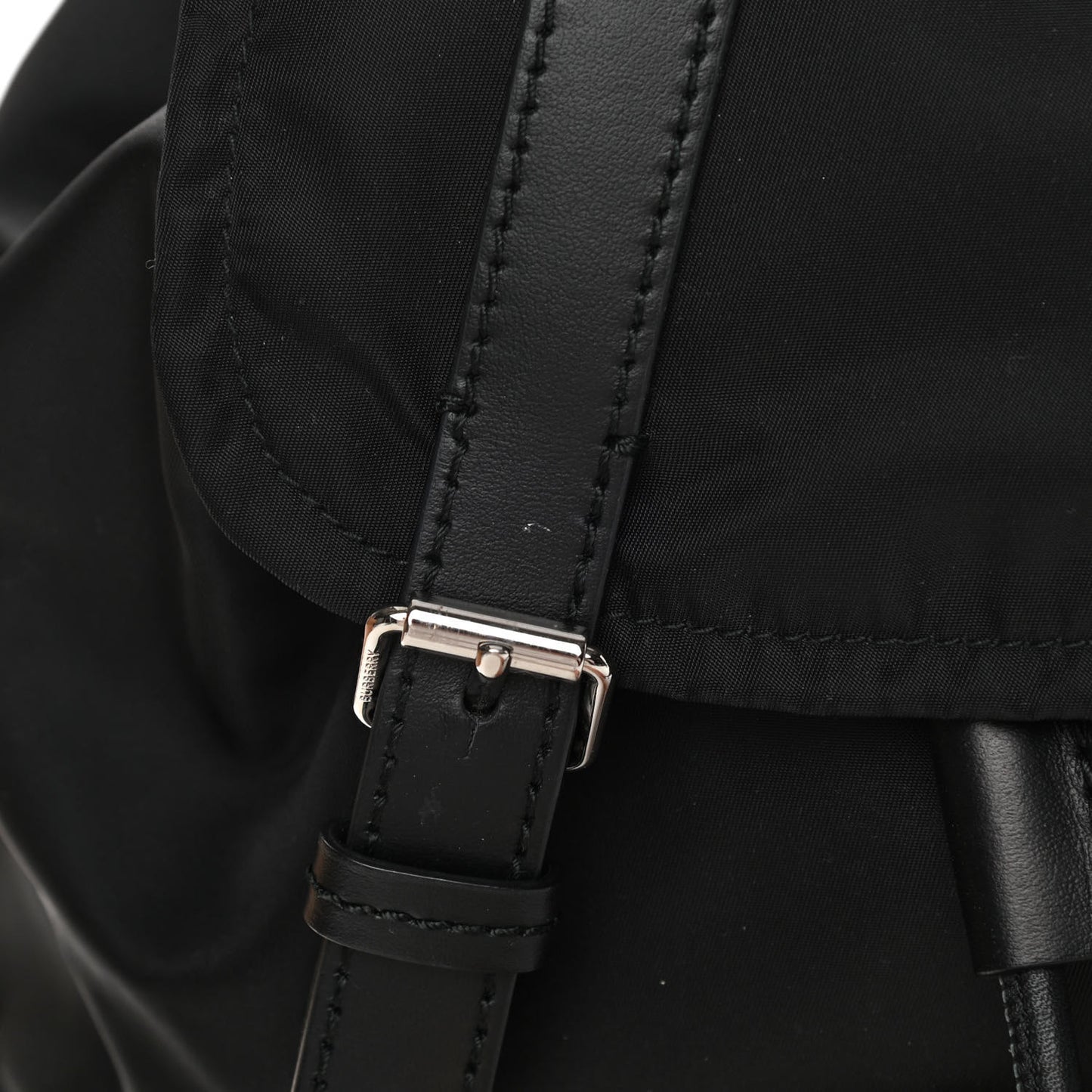 Nylon Logo Print Small Rucksack Backpack